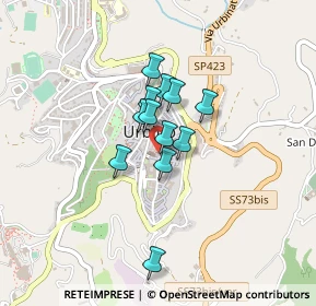 Mappa Via Francesco Puccinotti, 61029 Urbino PU, Italia (0.27667)