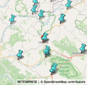 Mappa Via Francesco Puccinotti, 61029 Urbino PU, Italia (9.9145)