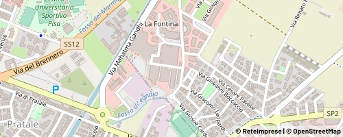 Mappa San Giuliano Terme