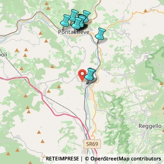 Mappa Via del Bombone 2/d, 50067 Rignano sull'Arno FI, Italia (4.82714)