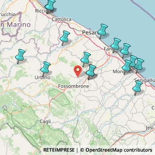 Mappa Via Michelangelo Buonarroti, 61030 Montefelcino PU, Italia (20.008)