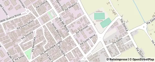 Mappa Santa Croce sull'Arno