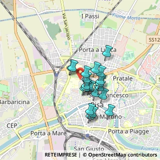 Mappa Ospedale Santa Chiara, 56126 Pisa PI, Italia (0.633)