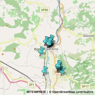 Mappa Via Giuseppe Mazzini, 50067 Rignano sull'Arno FI, Italia (1.03)