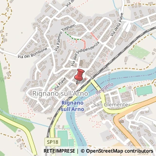 Mappa Via Giuseppe Mazzini, 3, 50067 Rignano sull'Arno, Firenze (Toscana)