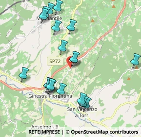 Mappa Via di Carcheri, 50055 Lastra a Signa FI, Italia (2.139)