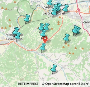Mappa Via di Carcheri, 50055 Lastra a Signa FI, Italia (4.635)