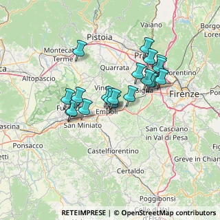 Mappa Via Arturo Romboli, 50053 Empoli FI, Italia (11.543)
