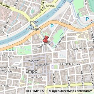 Mappa Via Cosimo Ridolfi, 4, 50053 Empoli, Firenze (Toscana)