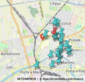 Mappa Eni Station pv., 56122 Pisa PI, Italia (0.9445)