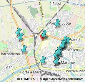 Mappa Eni Station pv., 56122 Pisa PI, Italia (0.9895)