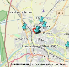 Mappa Eni Station pv., 56122 Pisa PI, Italia (1.74231)