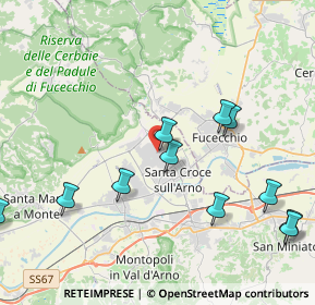 Mappa Vicolo Abruzzi, 56029 Santa Croce sull'Arno PI, Italia (4.84091)