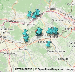 Mappa Vicolo Abruzzi, 56029 Santa Croce sull'Arno PI, Italia (10.408)