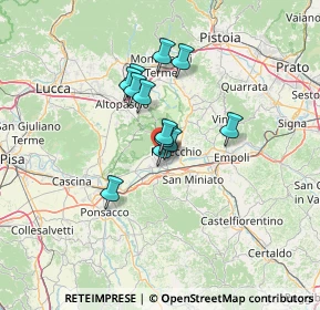 Mappa Vicolo Abruzzi, 56029 Santa Croce sull'Arno PI, Italia (9.23083)