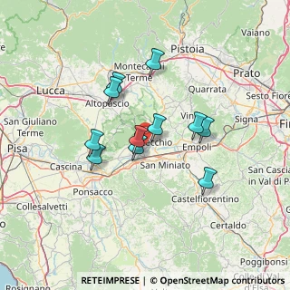 Mappa Via delle Confina, 56029 Santa Croce sull'Arno PI, Italia (11.43091)