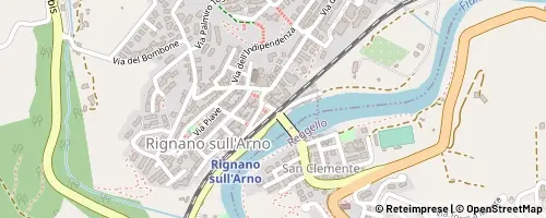 Mappa Rignano sull'Arno