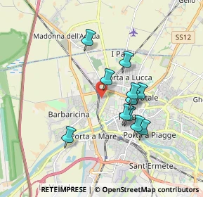 Mappa L.go Lucio Lazzarino, 56122 Pisa PI, Italia (1.52)