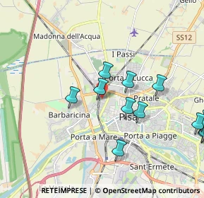 Mappa L.go Lucio Lazzarino, 56122 Pisa PI, Italia (2.66467)