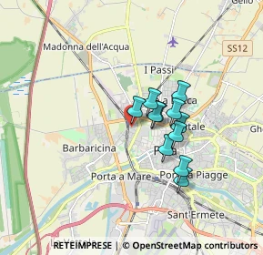 Mappa L.go Lucio Lazzarino, 56122 Pisa PI, Italia (1.22455)