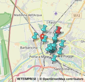 Mappa L.go Lucio Lazzarino, 56122 Pisa PI, Italia (1.33375)