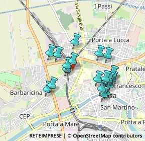 Mappa L.go Lucio Lazzarino, 56122 Pisa PI, Italia (0.829)