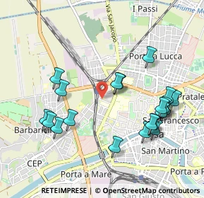 Mappa L.go Lucio Lazzarino, 56122 Pisa PI, Italia (1.0785)
