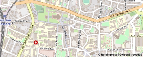 Mappa Pisa