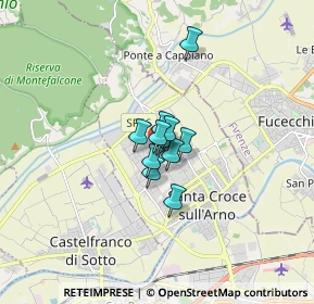 Mappa Vicolo Molise, 56029 Santa Croce sull'Arno PI, Italia (0.74182)