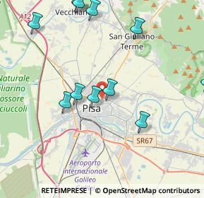 Mappa Via delle Medaglie d'Oro, 56127 Pisa PI, Italia (5.26769)