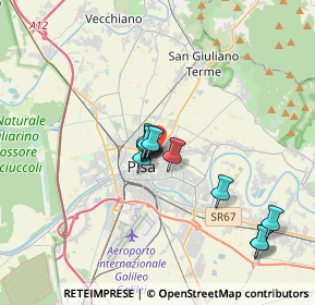 Mappa Via delle Medaglie d'Oro, 56127 Pisa PI, Italia (2.82083)