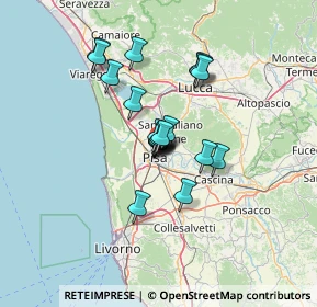 Mappa Via delle Medaglie d'Oro, 56127 Pisa PI, Italia (9.3625)