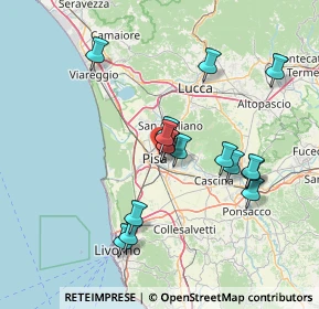 Mappa Via Vittorio Alfieri, 56127 Pisa PI, Italia (13.7125)