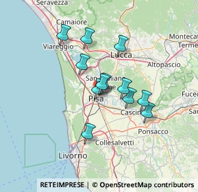 Mappa Via Vittorio Alfieri, 56127 Pisa PI, Italia (10.5325)