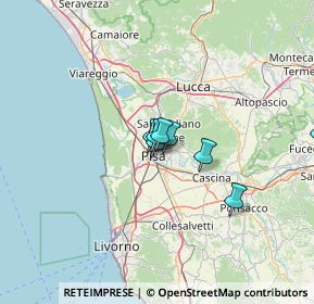 Mappa Via Montello, 56127 Pisa PI, Italia (18.30727)