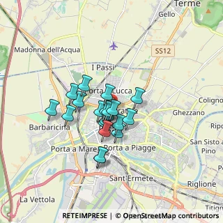 Mappa Via San Zeno, 56127 Pisa PI, Italia (1.202)