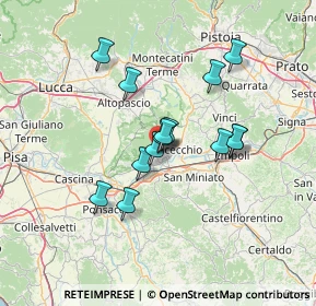 Mappa Via delle Querce Rosse, 56029 Santa Croce sull'Arno PI, Italia (11.165)