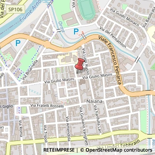Mappa Via Giuseppe Giusti, 6, 50053 Empoli, Firenze (Toscana)