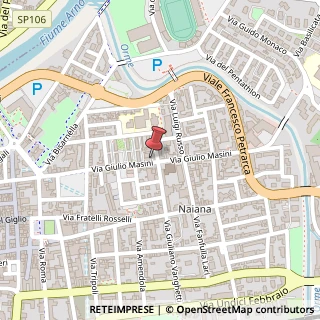 Mappa Via Giulio Masini, 31, 50053 Empoli, Firenze (Toscana)