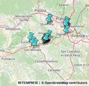 Mappa Via Giulio Masini, 50053 Empoli FI, Italia (8.12263)