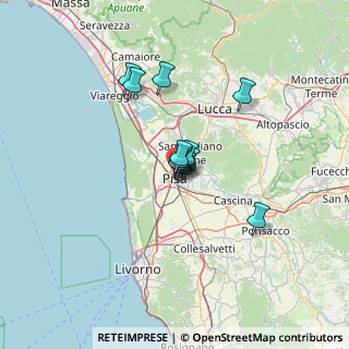 Mappa Via Carlo Fedeli, 56127 Pisa PI, Italia (8.2625)