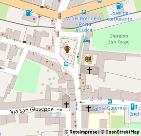 Mappa Via Carlo Fedeli, 56127 Pisa PI, Italia (0.05)