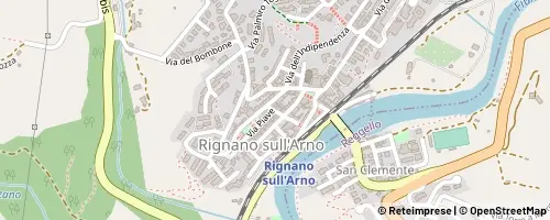 Mappa Rignano sull'Arno