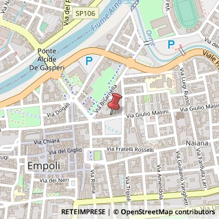 Mappa Piazza Antonio Gramsci, 18, 50053 Empoli, Firenze (Toscana)