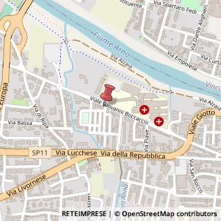 Mappa Via Andrea Pisano, 53, 50053 Empoli, Firenze (Toscana)