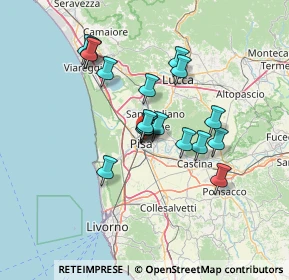 Mappa Via Cesare Studiati, 56127 Pisa PI, Italia (11.35389)