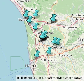 Mappa Via Cesare Studiati, 56127 Pisa PI, Italia (9.3475)