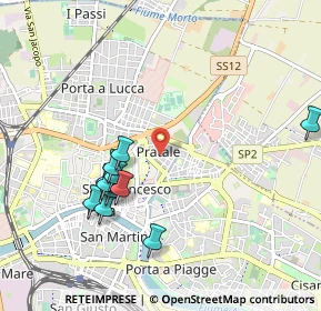 Mappa Via Cesare Studiati, 56127 Pisa PI, Italia (1.02)