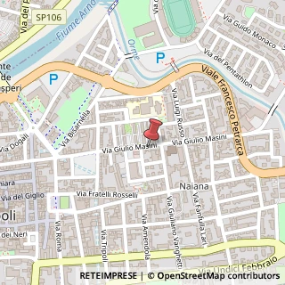 Mappa Via Giulio Masini, 42, 50053 Empoli, Firenze (Toscana)