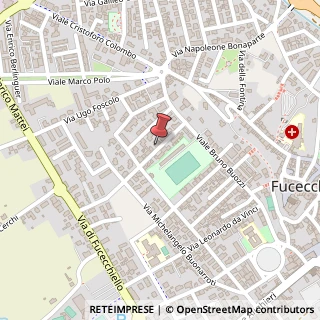 Mappa Via Renato Fucini, 32, 50054 Fucecchio, Firenze (Toscana)